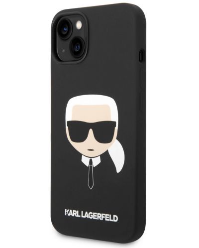 Калъф Karl Lagerfeld - MS Karl Head, iPhone 14 Plus, черен - 4
